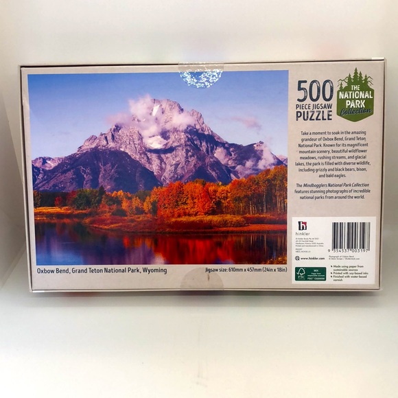 NEW SEALED “Oxbow Bend, Grand Teton National Park, Wyoming “ 500 pc PUZZLE - Picture 4 of 8